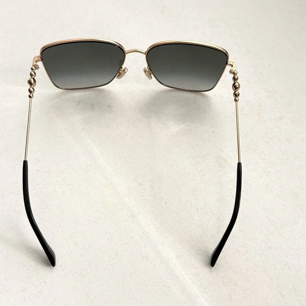 Jimmy Choo Women's Hester 59mm Sunglasses Summer Vacation Smoke‎ Lenses UV